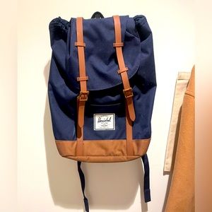 Barely used Hershel Supply Co backpack in navy